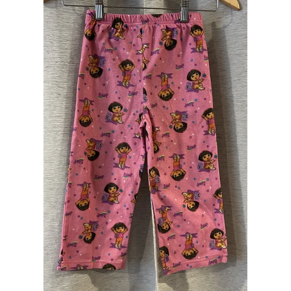 Vintage Dora The‎ Explorer Pajama Pants Size 5T Y2K